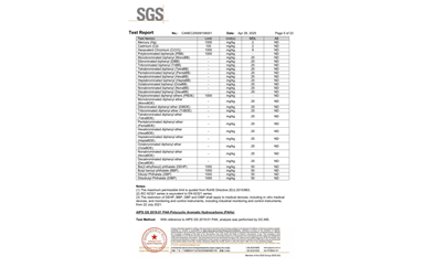 環(huán)保測(cè)試報(bào)告 ROHS+鹵素 CANEC25009106001