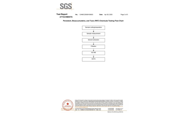 環(huán)保測試報告 TSCA CANEC25009106003