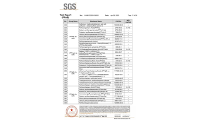 環(huán)保測試報(bào)告 PFAS CANEC25009106005